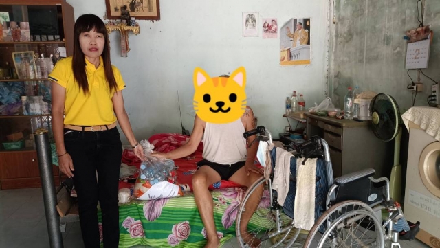 เยี่ยมบ้านกลุ่มเปราะบาง หมู่ที่ 1,4,5 และหมู่ที่ 7