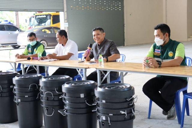 โครงการถังขยะเปียก ลดโลกร้อน ขององค์กรปกครองส่วนท้องถิ่น